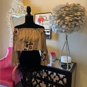 Floral Off-Shoulder Top